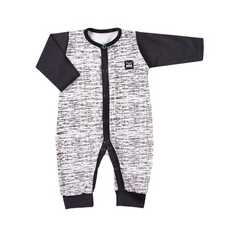 Sleepsuit without feet POWER gray