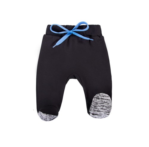 Joggers with feet POWER black