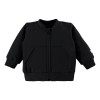 Kinderjacke mit Reißverschluss schwarz