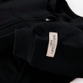 Kinderjacke mit Reißverschluss schwarz