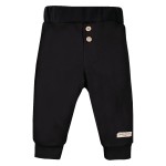 Black children's trousers with buttons