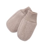 Fleece-Kinderhandschuhe beige