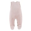 Beiges Baby-Set mit Tigerstickerei