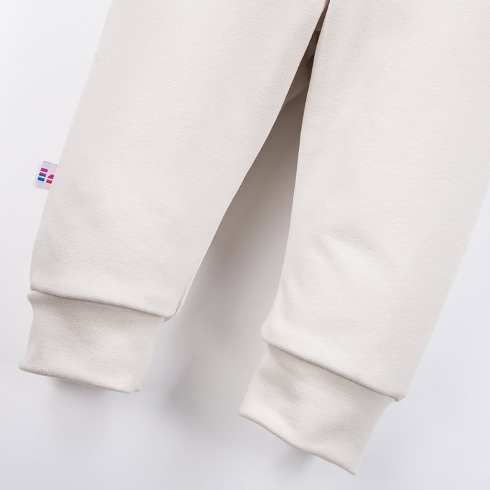 Kinder-Sweatpants in Ecru