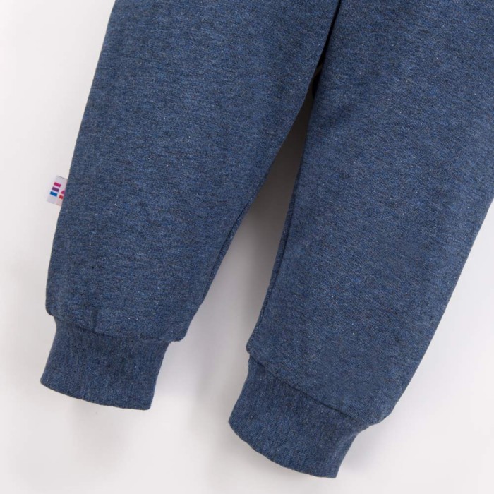 Kinder-Sweatpants in Marine Melange