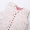 Beiger Baby Schlafsack mit Blumenmuster