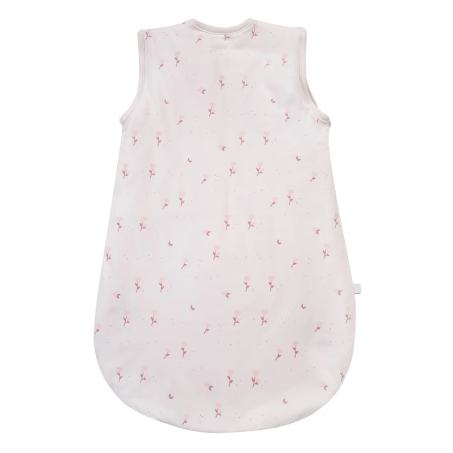 Beiger Baby Schlafsack mit Blumenmuster