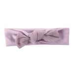 Heather girls’ headband with muslin bow