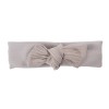 Mädchen-Stirnband beige mit Musselin-Schleife