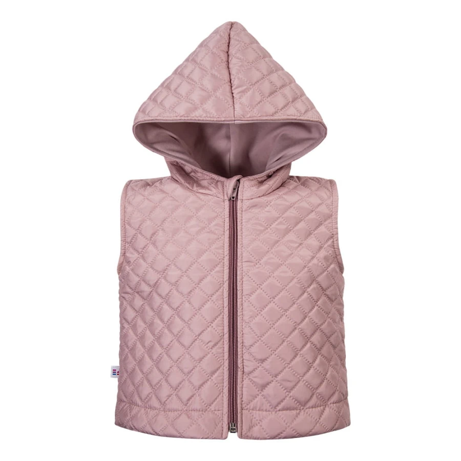 Gesteppte Kinderweste Rosa
