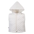 Beige Quilted Children's Vest