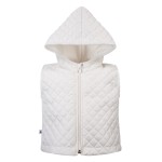 Beige Quilted Children's Vest