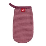 Baumwoll-Waschlappen Waffelstruktur Weintraube