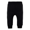 Schwarze Leggings mit Knöpfen