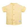 Gelbes Musselin Jungen-Set