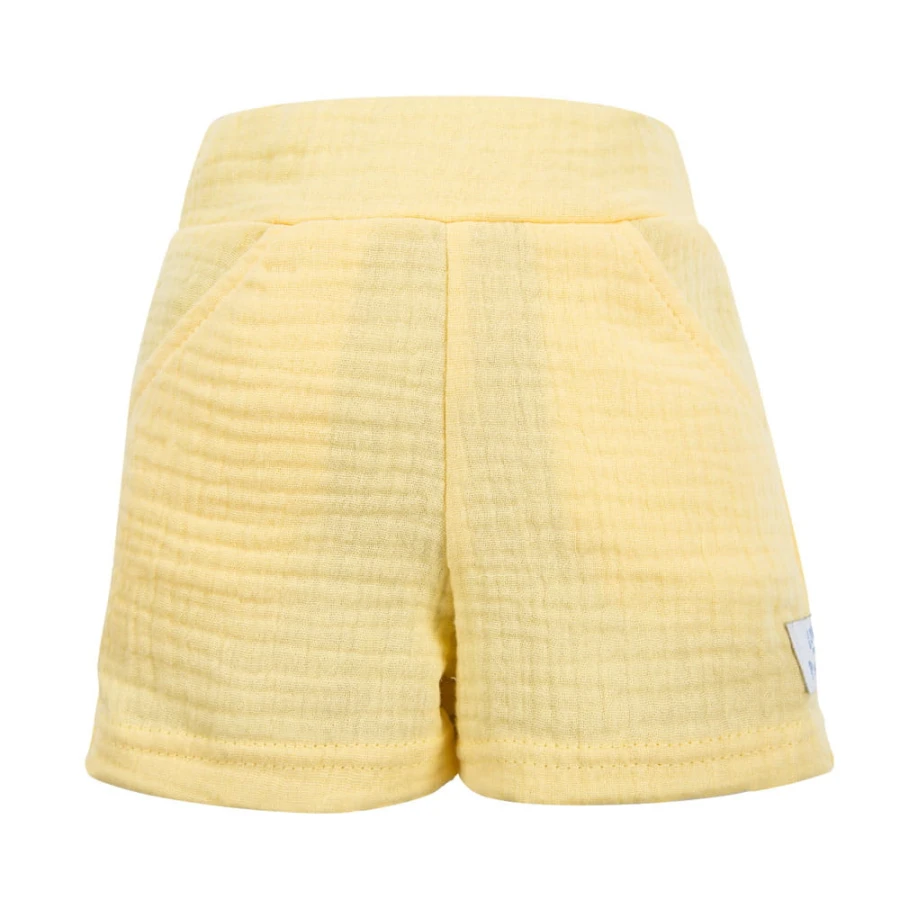 Gelbes Musselin Jungen-Set
