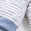 Jungen-Set blau gestreift