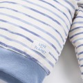 Jungen-Set blau gestreift