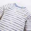 Jungen-Set blau gestreift
