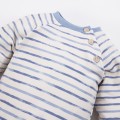 Boys' blue striped set
