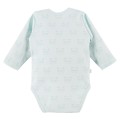 2er-Pack Babybodys blau und mint mit Bären
