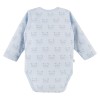 2er-Pack Babybodys blau und mint mit Bären