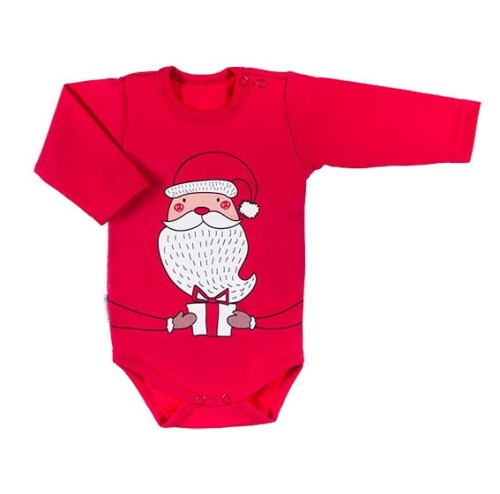 Bodysuits long sleeve Santa red