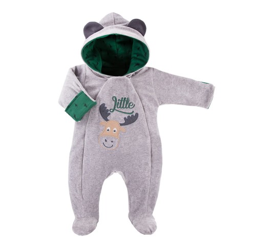 Hooded pramsuit TRIP gray