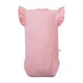 Mädchen-Body rosa mit Kirsche und Flügelärmeln