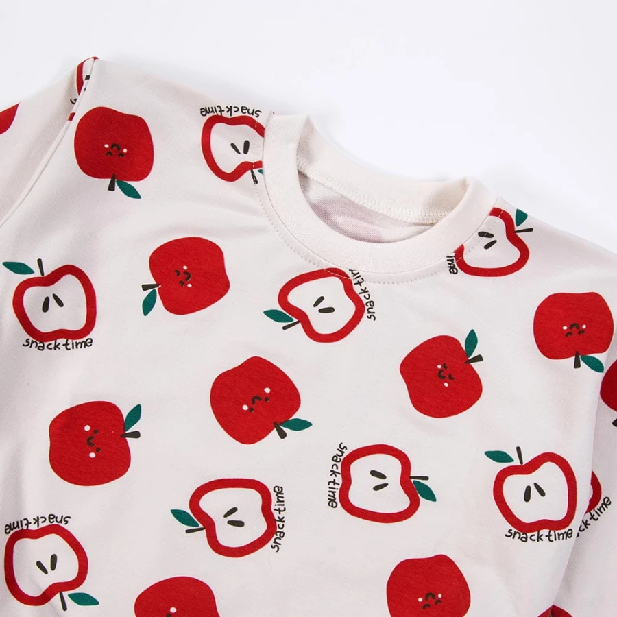 Kinder-Sweatshirt ecru