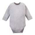 Babybody Uni Grau