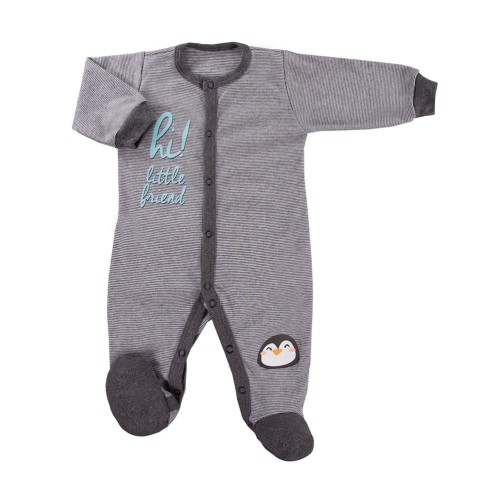 Sleepsuit SNOW dark gray