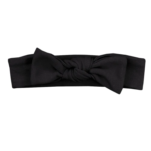 Girls' black headband
