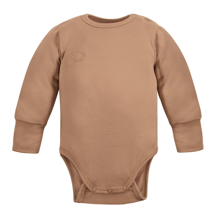 Karamellfarbenes Merino Body