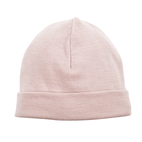 Pink merino kids’ hat