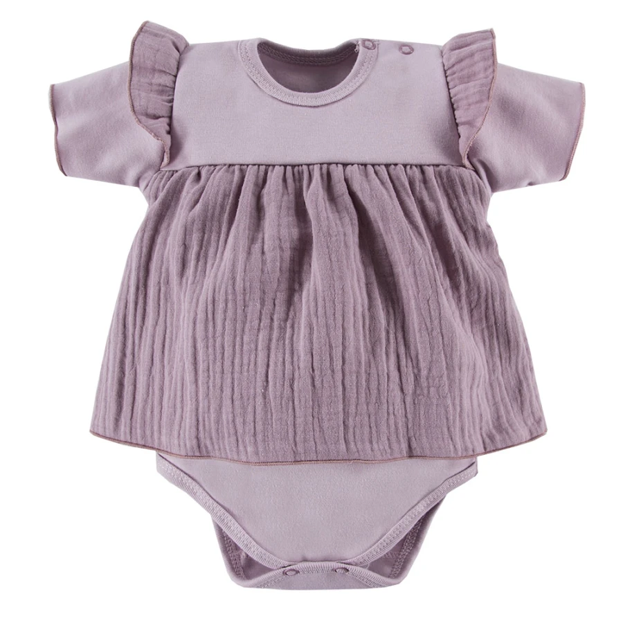 Botanic Set Bodykleid und Bloomers lila