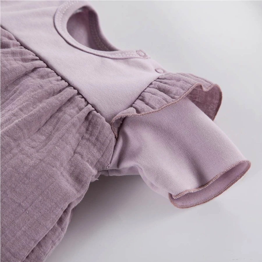 Botanic Set Bodykleid und Bloomers lila