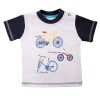 Jungen-Set T-Shirt mit Fahrradmuster und Shorts