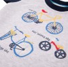 Jungen-Set T-Shirt mit Fahrradmuster und Shorts