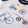 Baby boy set bike print T-shirt and shorts
