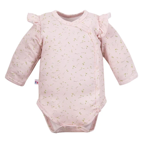 Baby-Body mit Rüschen rosa