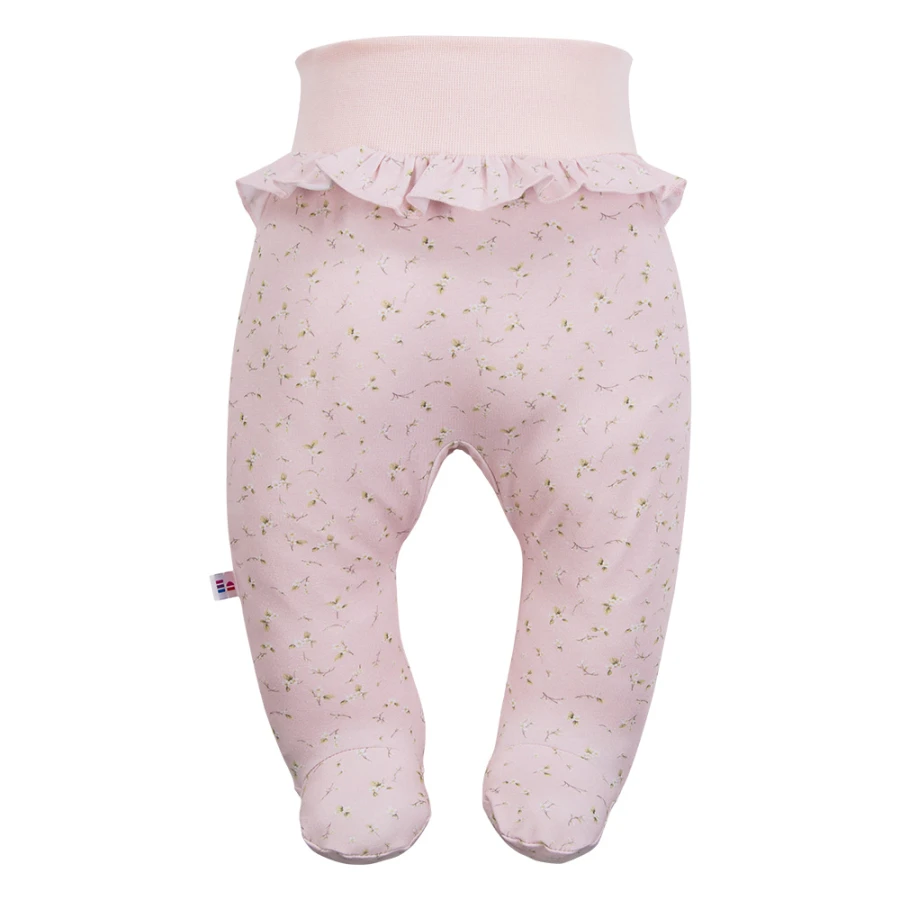 Mädchen-Set Body mit Rüschen und Strampler rosa