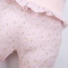 Mädchen-Set Body mit Rüschen und Strampler rosa