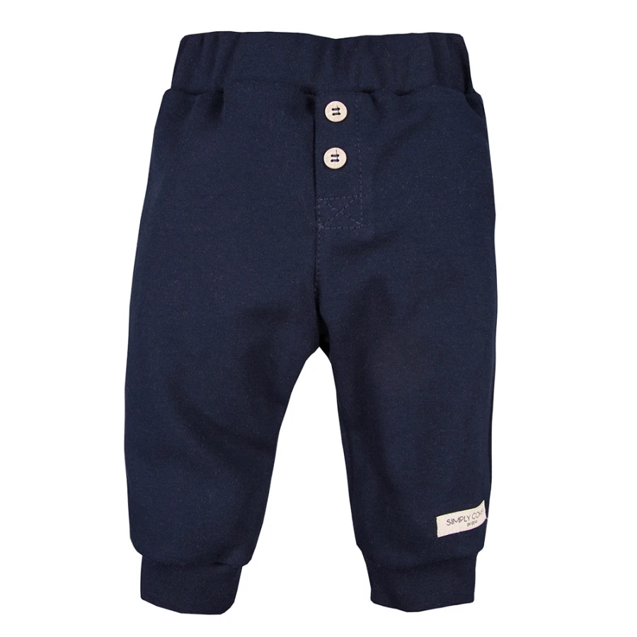 Jungen-Set blaue Sweatshirt und dunkelblaue Hose