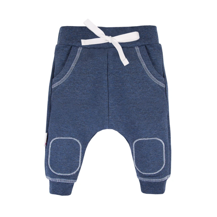 Dunkelblaues Kinder-Trainingsanzug Set