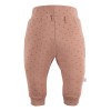 Beige Jogginghose mit Punkten