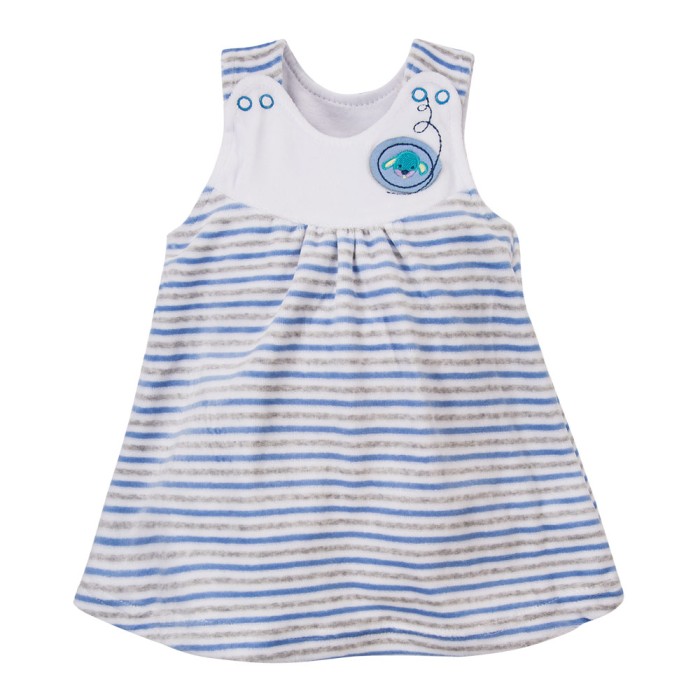 Set blaue Tunika und graue Leggings