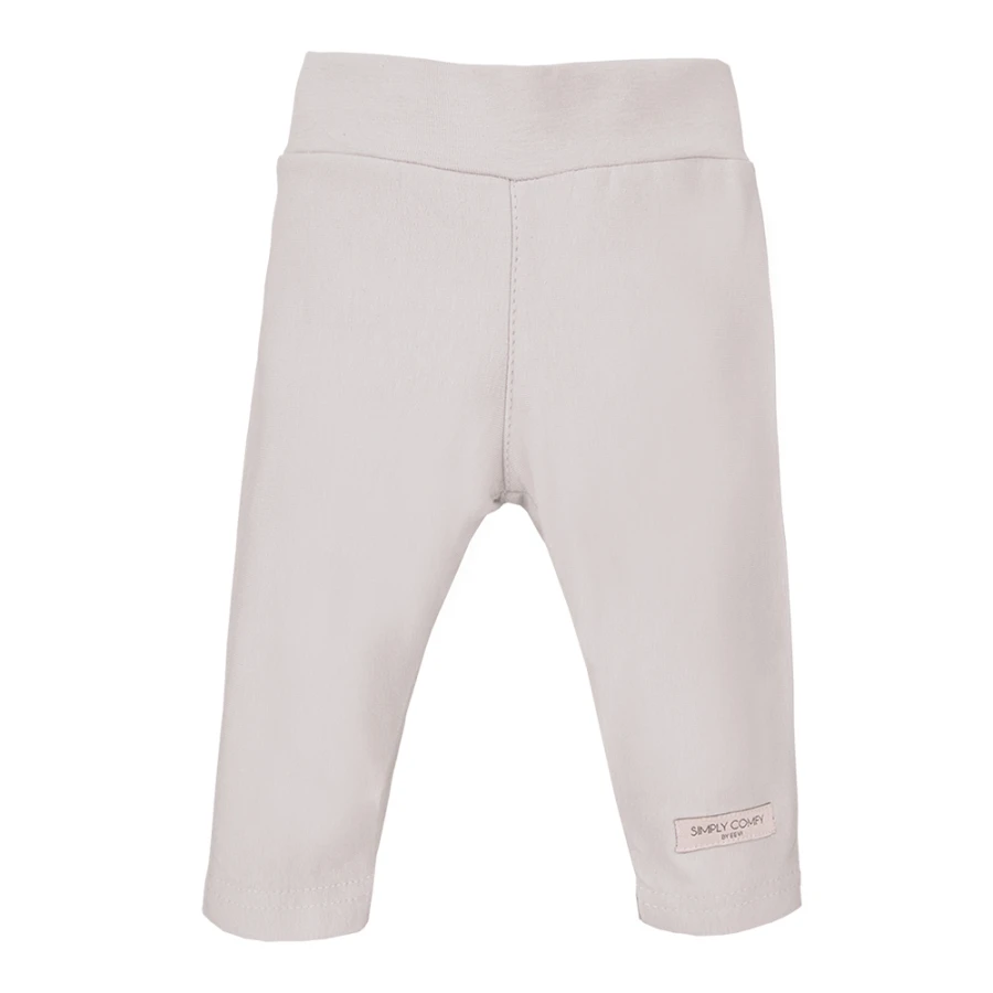 Set Tunika beige-türkis gestreift und Leggings beige