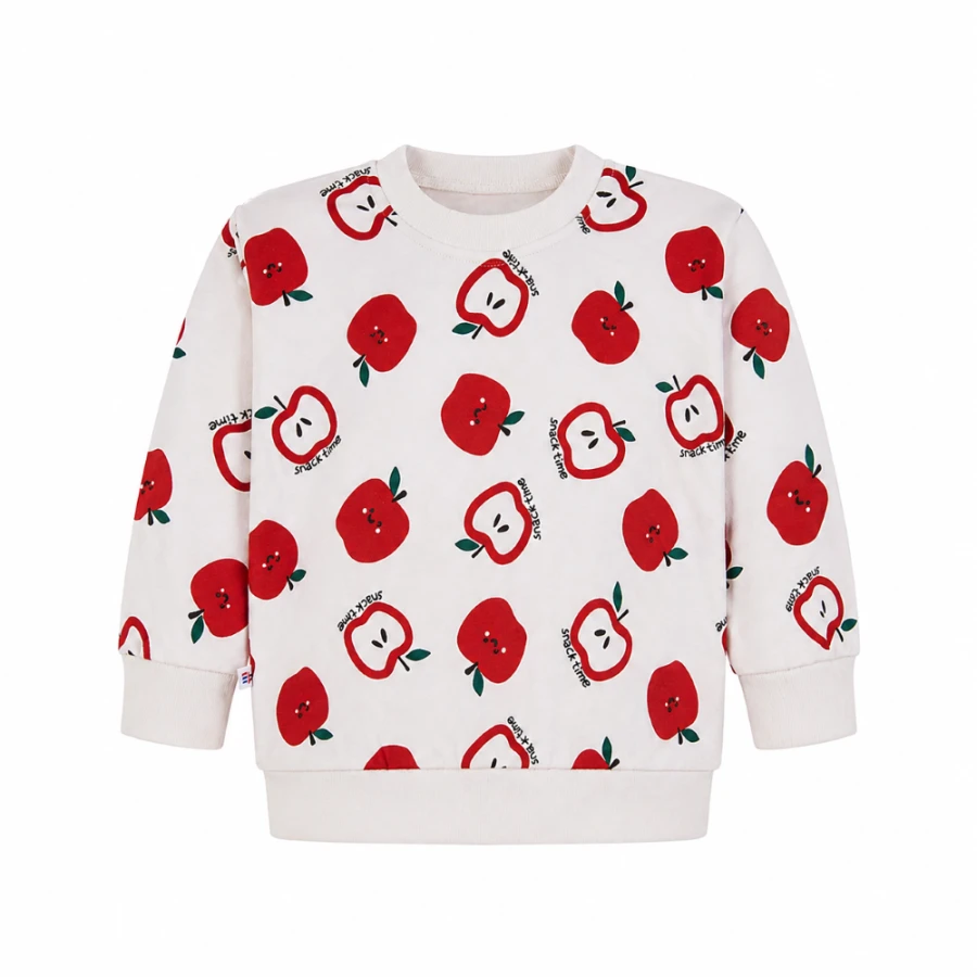 Kinder-Sweatshirt ecru