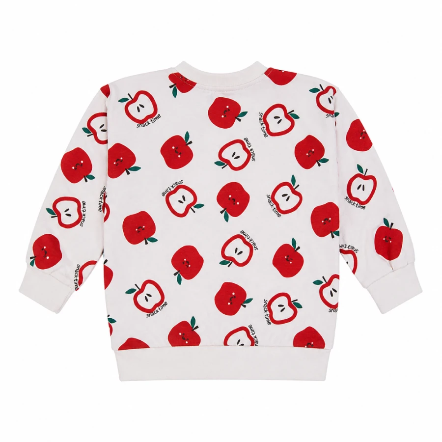 Kinder-Sweatshirt ecru